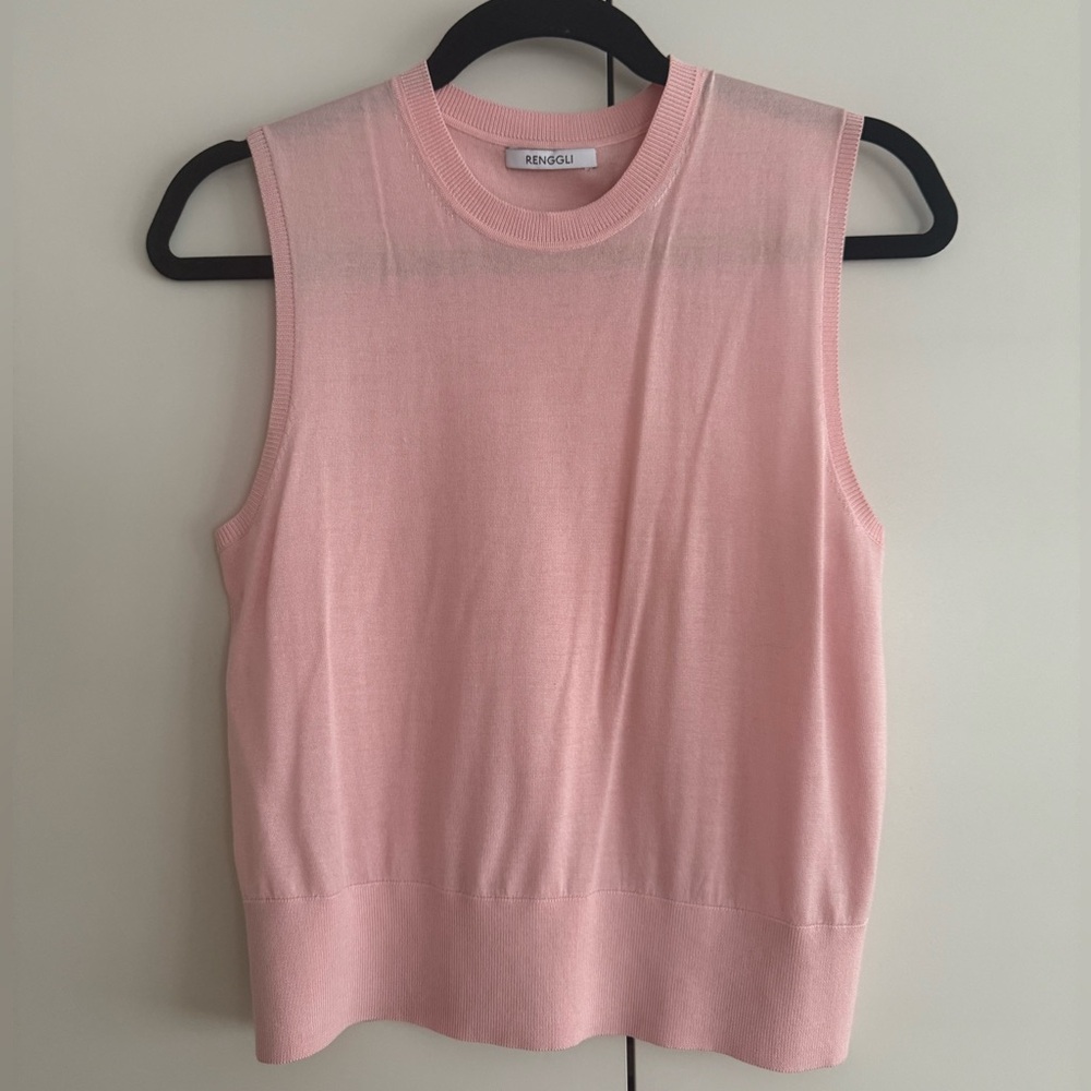 Renggli SILK CASHMERE SHELL top